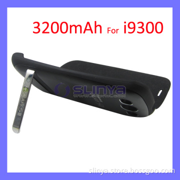 3200mAh Backup External Power Bank Battery Case Cover Charger with Stand for Samsung Galaxy S3 I9300 (BATTERY-405)